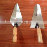 High Quality Bricklaying Trowel /Plastering Trowel With Wooden Handle thumbnail-2