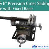 4" & 6" Precision Cross Sliding Vice With Fixed Base thumbnail-1