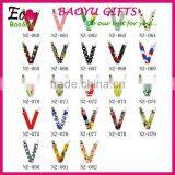 Hot Selling Pacifips Designer Baby Pacifier Clip With Ribbon Cotton Metal Baby Pacifier Clip thumbnail-1