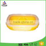 2016 Best Selling FDA/LFGB Approved Food Grade Silicone Folding Lunch Box and Food Container thumbnail-1