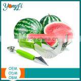 100% Durable Stainless Steel With Sturdy Cutting Wire Watermelon Slicer Corer & Server Knife thumbnail-1