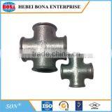 High Quality Galvanized Malleable Iron Pipe Fittings Cross With Competitive Pirce thumbnail-3
