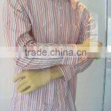 Mens Fashion Long Sleeve Casual Designer Striped Shirts With Pocket thumbnail-1