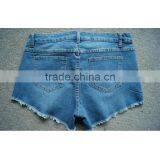 Wholesale Sexy Short Blue Jeans Pants Stock Lot thumbnail-2
