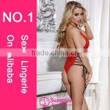 2015 High Quality Hot Sales Seduction Lingerie Lingerie Sexy Fat Women Lace Women Sexy Lingerie Teddy thumbnail-2