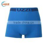 HSZ-0020 Mens Hot Seamless Plain Underwear Brand Names Sexy Blue Boxer Shorts Wholesale Custom Stylish Boxer Briefs thumbnail-2