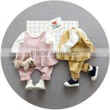 S17738A Kids Clothes Wholesale Girls Fall Outfits Baby Clothing Sets thumbnail-1