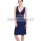 2017 Fashion Sexy Seamless Casual Dresses With Lace Adjustable Strap thumbnail-1