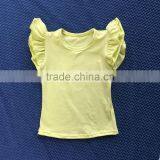DYJ-118 Fashion2016 Kids Baby Girls Fly Sleeve T-shirts Short-sleeved T-shirt Princess thumbnail-1