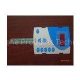 Waterproof Side View Tactile Membrane Switch Keypad EL Luminescent 2008RoHS
