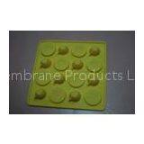 LFGB Round Shape Silicone Kitchen Utensils , Silicone Ice Cube Mold thumbnail-1