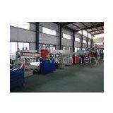 Hollow Cross Section Plate Plastic Sheet Making Machine / Plastic Sheet Extruders
