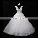 Harness Sexy Mermaid Lace Mermaid Color Wedding Dress Bridal for Bride V-neck Bridal Dress Custom Made Wedding Dress 2017 thumbnail-1