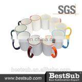 JS Coatings Sublimation Mugs 15oz Rim Handle Mugs B21B