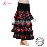 AB023 2014 NEW Arrival ! Professional Modern Ballroom Skirt thumbnail-1