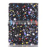 Starry Painting Book Side Flip Wallet Style PU Leather + PC Case for IPad 9.7 / IPad 9.7 (2017) / IPad 2017 IPAD 8 thumbnail-2