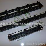 Cat6/cat5e UTP Patch Panel 24 Port for Networking