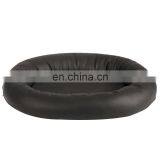 Manufacturer Indestructible Luxury Soft Outdoor PU Leather Pet Dog Bed For Dog thumbnail-2