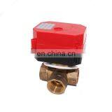 CWX-60P Plastic 4/5 Wires 6NM Blue Orange 2/3way Electric Valve thumbnail-3