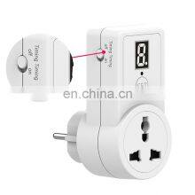 Digital Countdown Timer Switch Universal Socket Plug-in Time Control Phone Battery Electric Car Charge Electric EU Plug 10A thumbnail-4