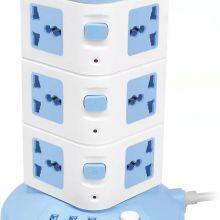 EU standard Three-dimensional tower power socket &Tower Socket Plug 803