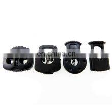 Wholesale Plastic Button Transparent Spring Buckle Elastic Adjustment Stopper Rope Pig Nose Buckle thumbnail-5