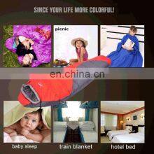High Quality Mummy Sleeping Bag Winter Cotton Warm Tourism Sleeping Bags With Compression Sack Wearable Blanket for Hiking thumbnail-2