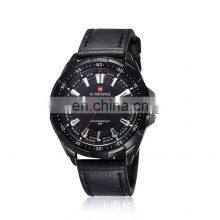 NAVIFORCE 9056 Men's Quartz Watch Top Brand Luxury Leather Watch Analog Display Sport Military Wristwatch thumbnail-5