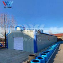 Steel H Beam Iron Bus Station Small Work Shop Light Steel Cow Shed Steel Structure Frame