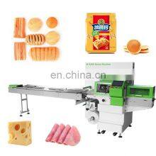 Small Cake Hamburger Rice Biscuit Burger Flow Cookie Wrap Flat Price Round Bread Pack Machine With Tray thumbnail-1