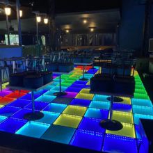 3D led with interative dance floor IP65