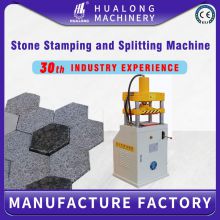 Hualong  machinery HLSY-S81 Hydraulic pressing granite artificial paving Stone rock Slab Stamping different shapes Machine