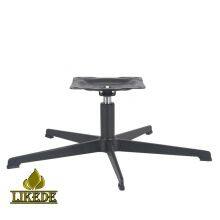 New Matt Black Five-Star Aluminum Chair Base Swivel Furniture Legs for Chairs
