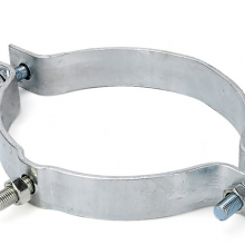 Hot Dip Galvanized Flat Iron Clamps, Clamps, Power Fittings, Single Suspension Clamps, Communication Equipment, Galvani thumbnail-2
