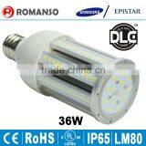 Best Selling IP65 LED Corn Light / UL 36W LED Corn Cob Bulb / E26 LED Corn Lamp thumbnail-1