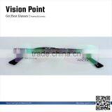 Semi-rimless Half Titanium Wholesale High Quality Fashion Spectacle Frame for Men thumbnail-1