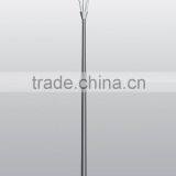Double Arms Galvanized Tapered Cctv Steel Pole