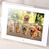 New 12.1" 1024*768 HD TFT-LCD Digital Photo Frame Alarm Clock MP3 MP4 Movie Player With Remote Desktop US Plug