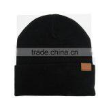 Guangjia Cap Manufaturer Wholesale Cashmere Winter Knitted Beanie Hat thumbnail-2