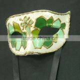 Christmas Beauty Mask Venice Carnival Masquerade Night Club Half Face Mask With Feather for Sale Funny Half Face Mask thumbnail-6