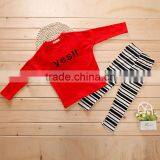 2015 Wholesale Clothing 2pcs Sets Clothing for Children Christmas Tight Leggings With T-shirt Sets Autumn Girls Clothing Sets thumbnail-6