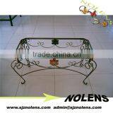 Antique Wrought Iron Ornaments Metal Table Wrought Iron Table thumbnail-1