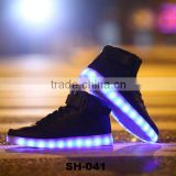 2015 Fashion comfort stylish simulation led shoes,good quality big size led shoe men led flash shoes