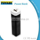 Lip sticker Power Bank 2000mAh capacity USB External Battery charging for Phones