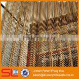 Decorative Metal Mesh Curtain Fabric, Metal Drapery