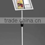 Portable aluminum poster stand