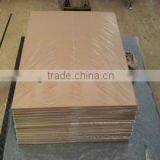 Cardboard as underboarding for offset printing and die cutting