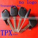 TOngda 2013 Hot sales for toyota transponder key shell no logo