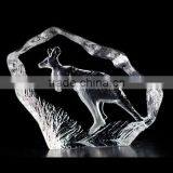 Kangaroo crystal carving crafts