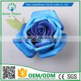 2016 Wholesale MulticolorLuxury Latex PU Artificial Flowers Diamond Rose Head Real Touch Bouquet Wedding Bridal Decor thumbnail-5